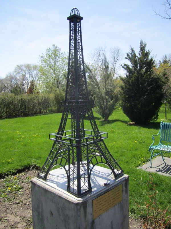 Salt Lake City Peace Gardens Eiffel Tower