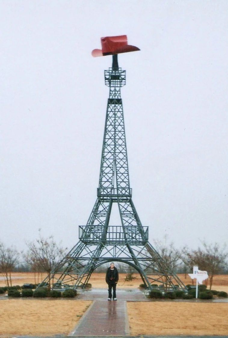 Cowboy Hat Eiffel Tower, Paris, Texas