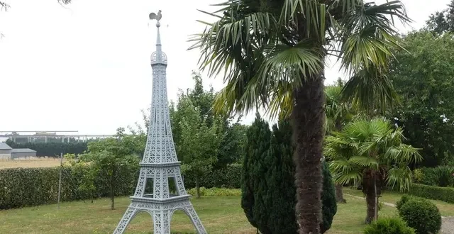 Tower in a pensioner's garden