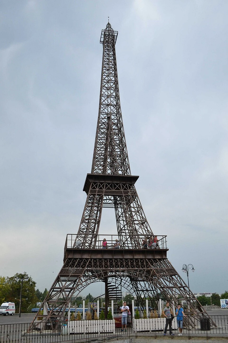 Kharkiv French Boulevard Eiffel replica