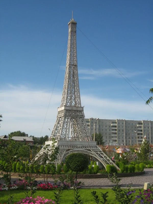 Tower in a landscape garden, Abakan
