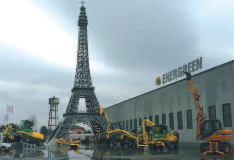 Tower at Energreen Factory, Cagnano