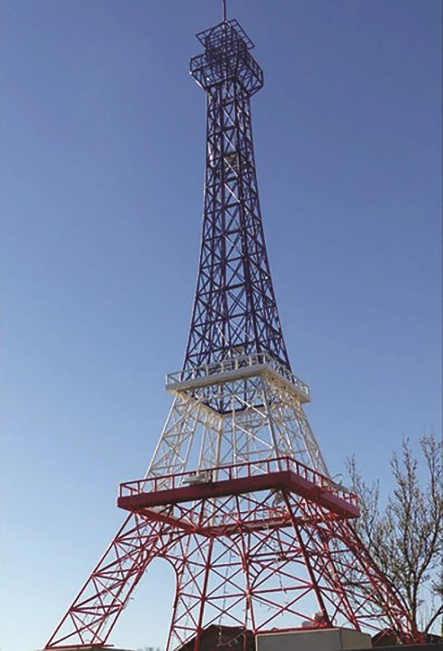 Projet d'installation du modèle Eiffel de Wellfleet