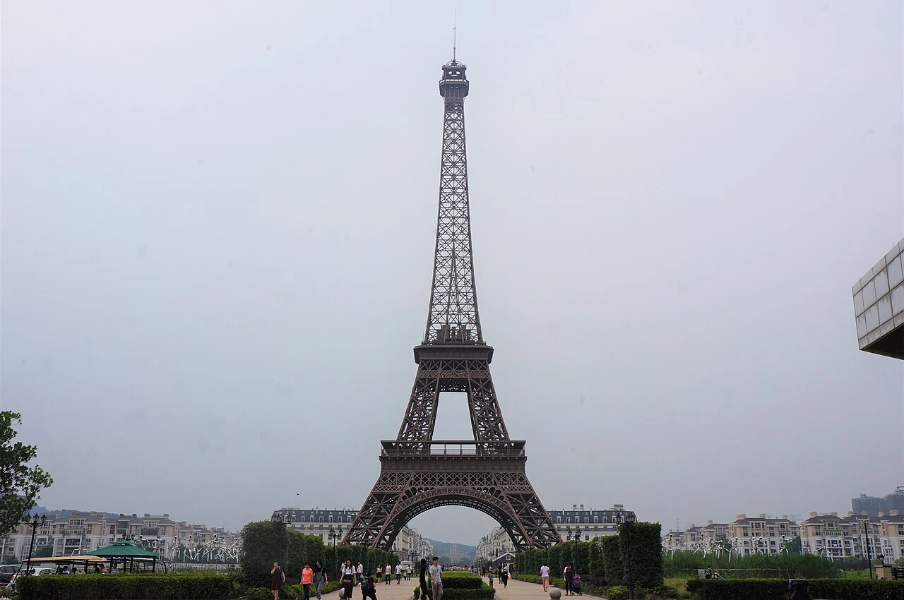 Eiffel Tower at Tianducheng, Hangzhou