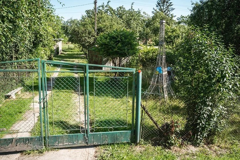 Front yard of a private house, Horodok